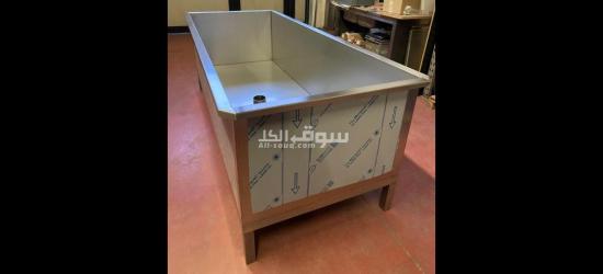 Bacs inox pour produits liquide